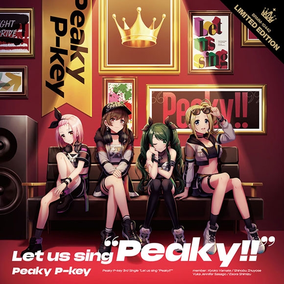 Character Song] D4DJ Peaky P-key/Let us sing “Peaky!!” BD ver