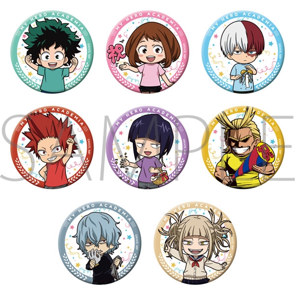 My Hero Academia – Chara Badge Collection Chibi Chara A – animate ...