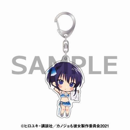 Kanojo mo Kanojo – New Illust Deforme Acrylic Keyholder Nagisa ...