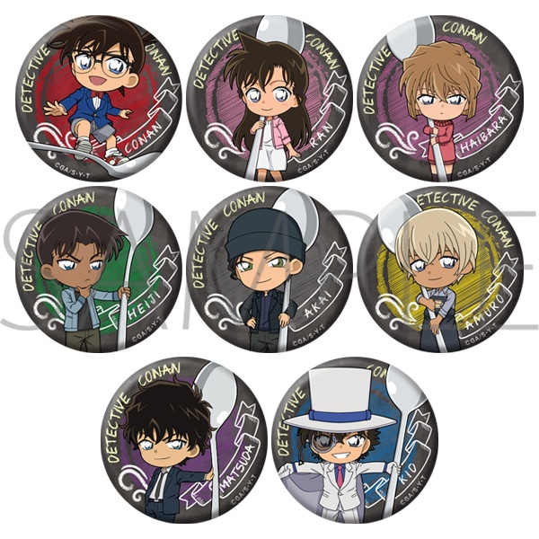 Detective Conan – Character Badge Collection – animate Bangkok Online Shop