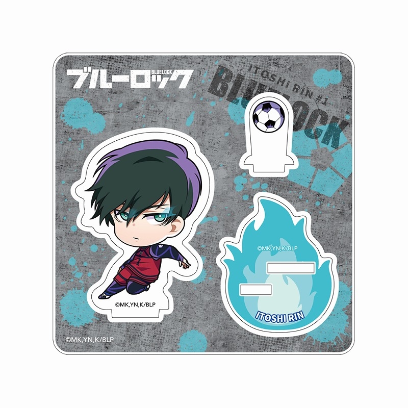 Blue Lock Name Tag Style Acrylic Charm Rin Itoshi (Anime Toy) - HobbySearch  Anime Goods Store